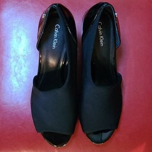 Calvin Klein wedge shoe